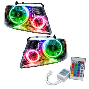 Ford F-150 Headlight Assemblies - ORACLE Lighting - ColorSHIFT w/ Simple Controller - `05-`08